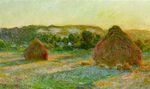 Клод Моне Пшеничные стога (Конец лета) 1891г